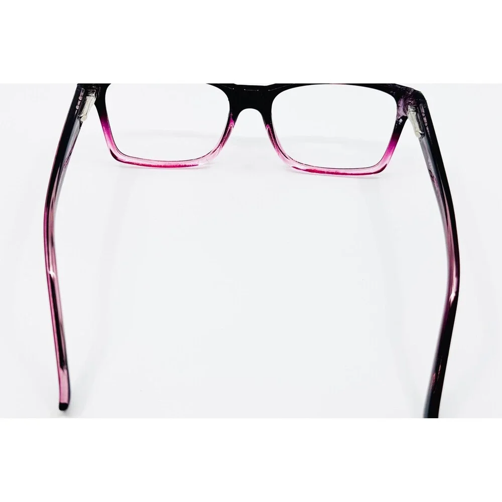 Modern Weekender Eyeglasses Womens Pink Fade Ombre Square Frames 52-16-140